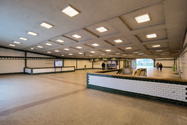 Budapest, Margit híd, HÉV állomás, bélyegkép