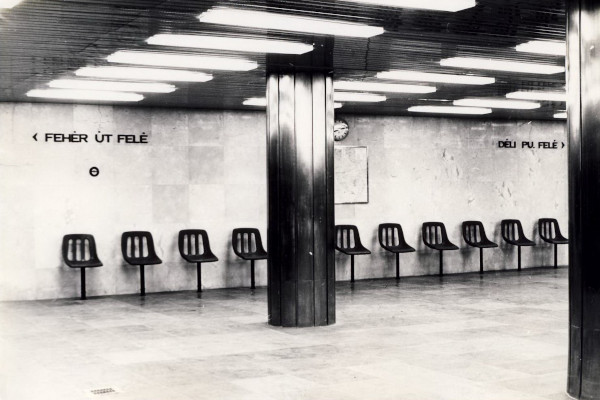 Budapest, M2 metró, Batthány tér, bélyegkép