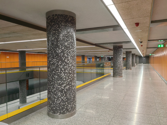 Budapest, M3 metró, Nagyvárad tér, bélyegkép
