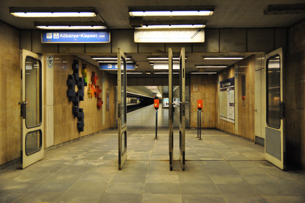 Budapest, M3 metró, Újpest-városkapu, bélyegkép