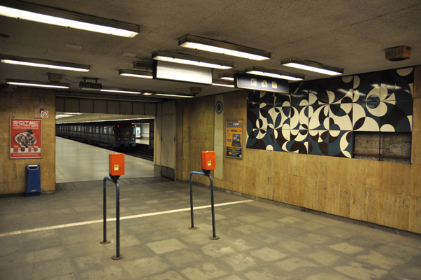 Budapest, M3 metró, Újpest-városkapu, bélyegkép