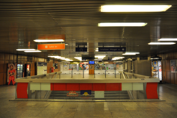 Budapest, M3 metró, Lehel tér, bélyegkép