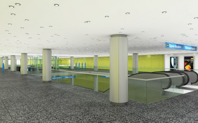 Budapest, M3 metró, Nagyvárad tér, Auth Design látványterv, bélyegkép