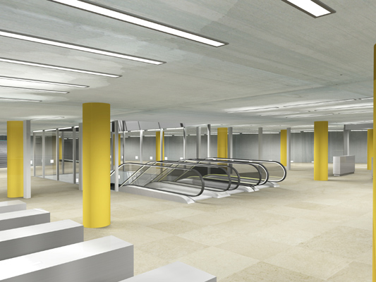 Budapest, M4 metró, Móricz Zsigmond körtér, Palatium Stúdió látványterv, bélyegkép