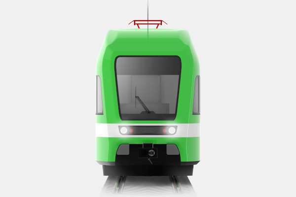 Budapest, M5 metró, tervezett jármű látványterv, Molnár Ádám
