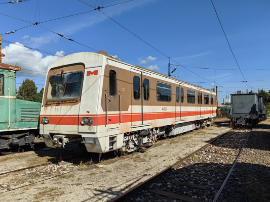Szentendre, BKV, Városi Tömegközlekedési Múzeum, Ganz-Hunslet G2, bélyegkép